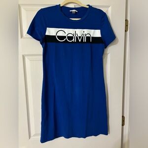 Calvin Klein T-shirt dress (M)